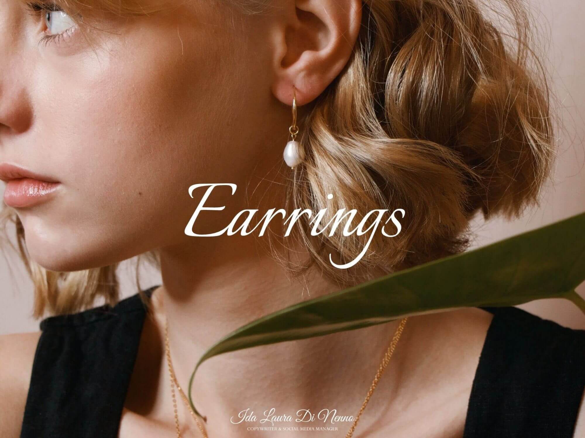 Earrings: luminosa eleganza